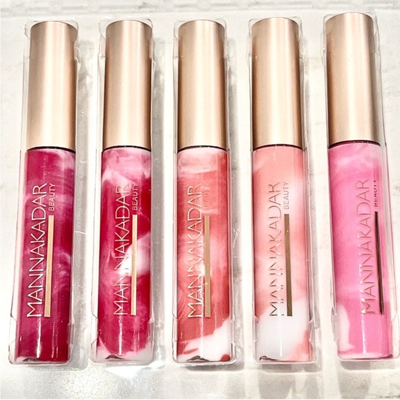 Manna Kadar Lip Treat Swirl Tinted Lip Balm Gloss Almond Oil Makeup Lipstick - Picture 5 of 5